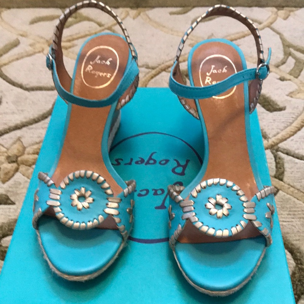Jack Rogers Clare Rope Wedge sandal